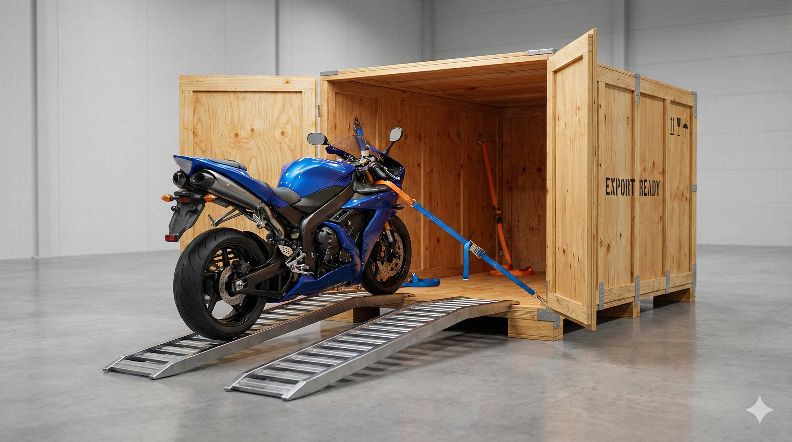 Professional Motorcycles Loading Services
