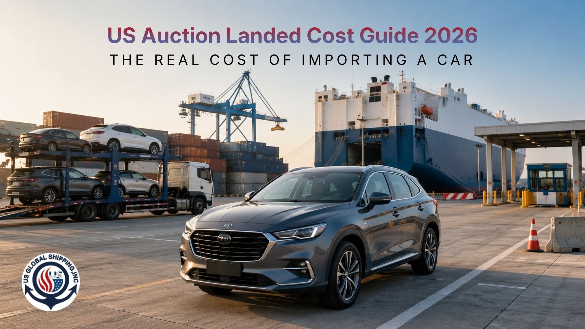 True Cost of Importing a Car from US Auctions in 2026: Complete Landed Cost Breakdown by Country